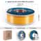 Three Tri Color Silk PLA Filament Spool Vacuum Packaging Special Color For Printing 3