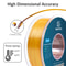 Three Tri Color Silk PLA Filament Spool Vacuum Packaging Special Color For Printing 4