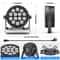 RGBW LED Stage Effect Light, Remote Control Flat DJ Light for Disco Bar Club Stage Events
