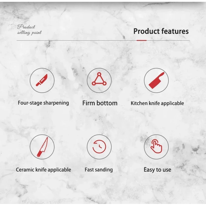 Diamond Electric Knife Sharpener Motor Power Fast Precision Blade Sharpening 2