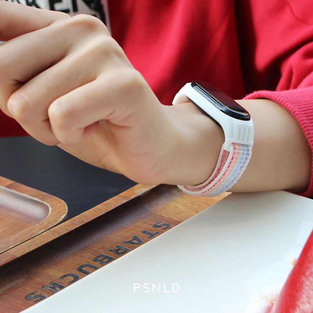 Bracelet Mi Band Strap Nylon Sport Watch Wrist Belt Breathable Wristband Replacement For Daily Fitn 1