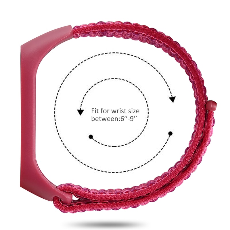 Bracelet Mi Band Strap Nylon Sport Watch Wrist Belt Breathable Wristband Replacement For Daily Fitn 3