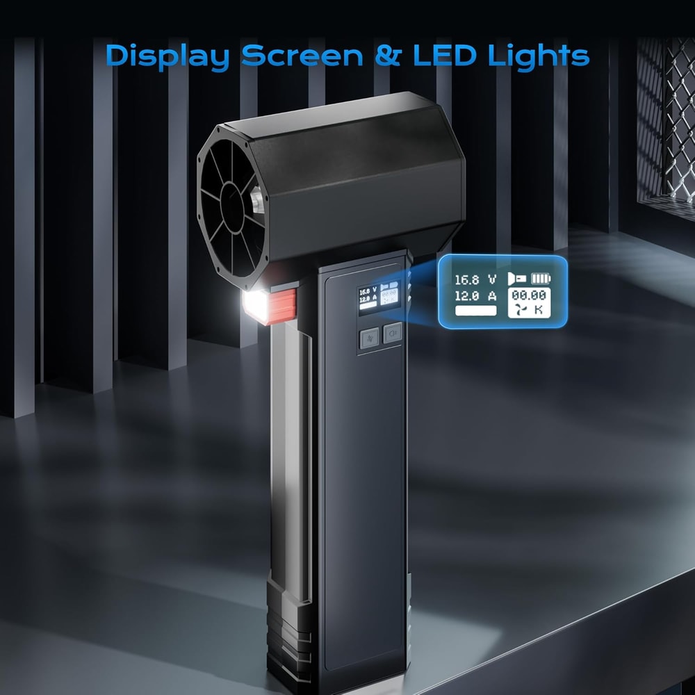 Air Blower Handheld Turbo Jet Fan Powerful Brush Less Motor Super Strong Dust Blower Cleaning Tool 6