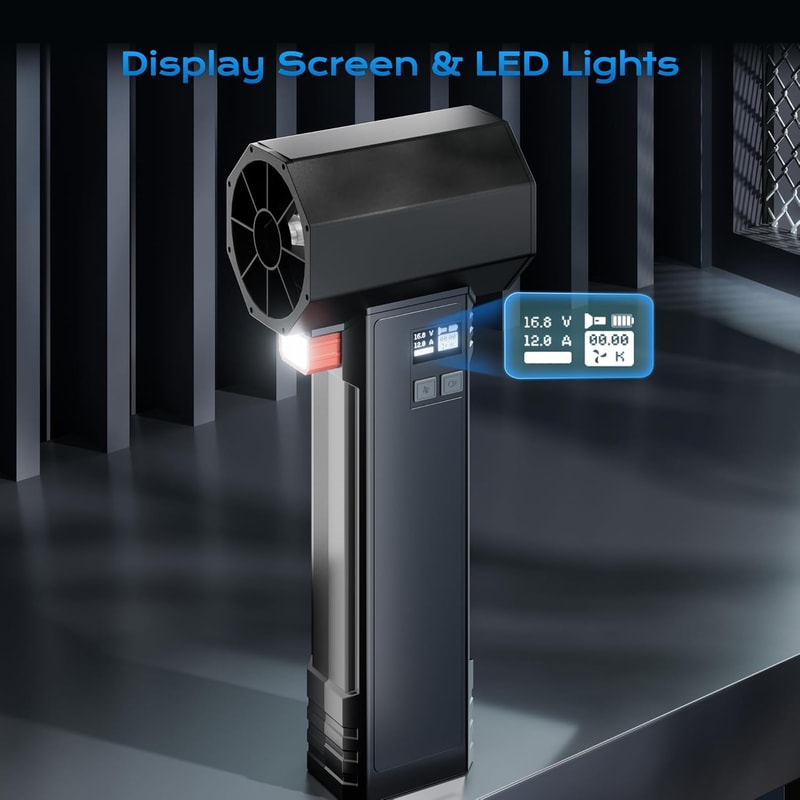 Air Blower Handheld Turbo Jet Fan Powerful Brush Less Motor Super Strong Dust Blower Cleaning Tool 6