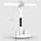 DoubleHeaded LED Table Lamp Dimmable Desk Lamp With Calendar Clock Foldable Eye Protection Reading 7