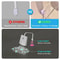 Toilet Night Light Motion Sensor Light Rechargeable LED Night Lamp Bathroom Washroom Decoration LED 5