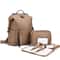 MultiFunction Leather Diaper Bags Large Capacity Baby Bags For Baby Care Changing Bags For Mom 0