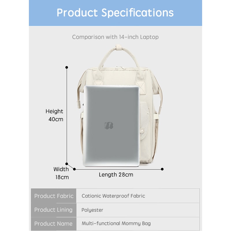 Baby Nappy Bag Mummy Backpack Waterproof Outdoor Travel Mommy Maternity Bag For Baby Stuff 1