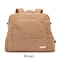 Large Capacity Diaper Backpack For Mom Soft Corduroy Fabric Convenient Design Durable And Stylish M 5