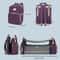 Fold Able Bed Diaper Bag With Changing Station Insulated Pocket Large Capacity MultiFunctional Doub 8