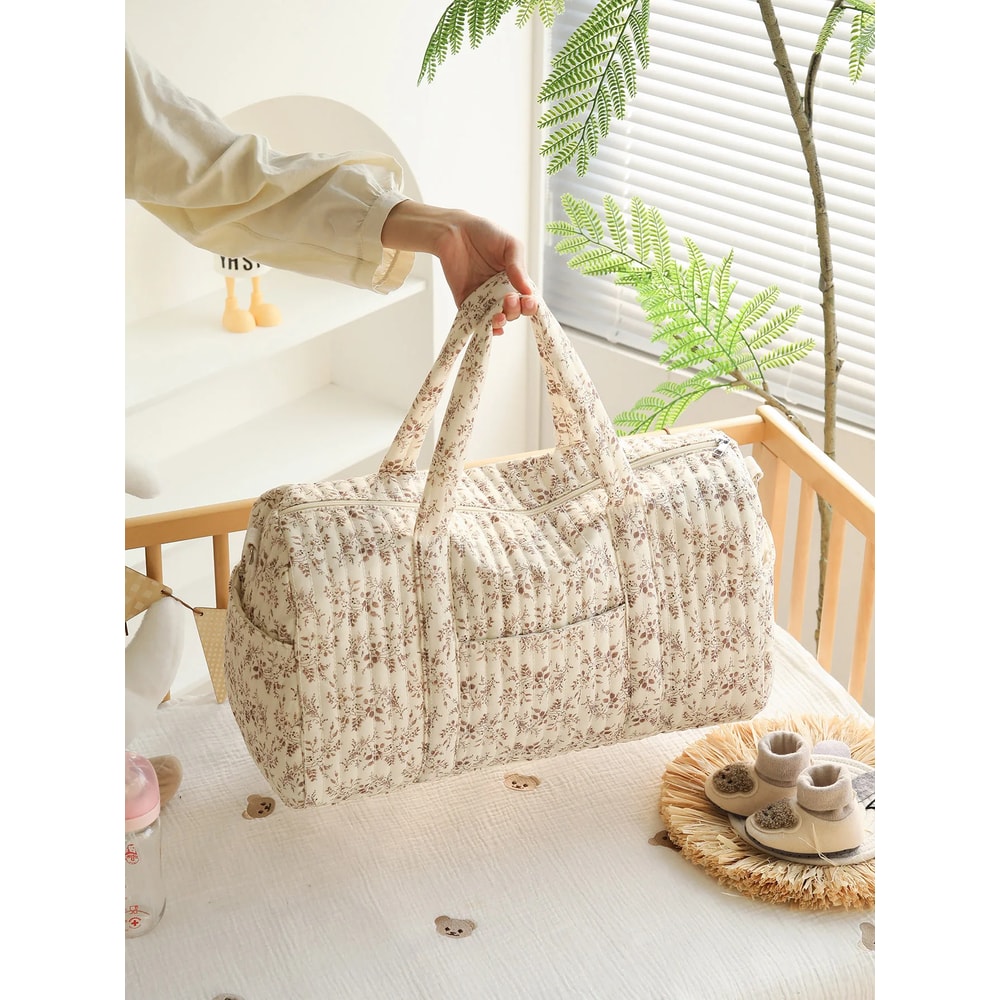 Large Mommy Bag Maternity Baby Diaper Storage Bag Large Capacity Baby Items Organizer Multifunction 5