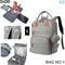 Diaper Bag Backpack Baby Essentials Travel Tote Multifunction Waterproof With Changing Station Pad 4