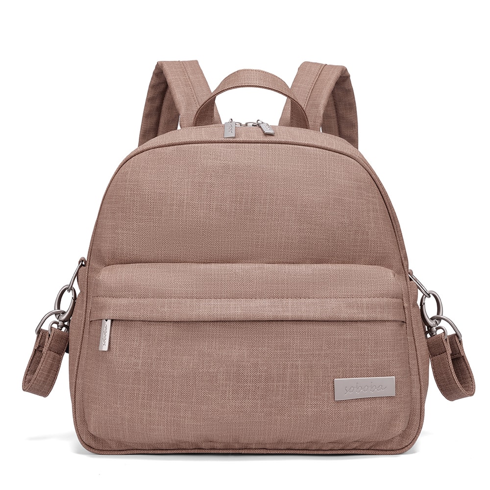 Stylish Diaper Backpack For Women Fashionable Waterproof Nappy Changing Bag Large Capacity Multifun