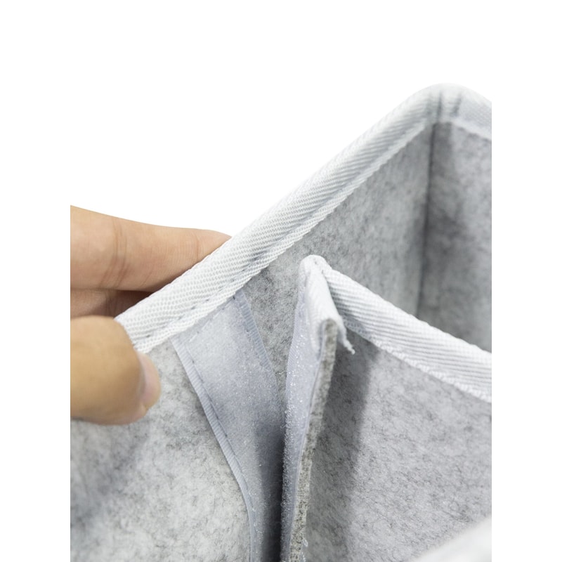 Baby Stroller Accessories Organizer Mommy Tote Bag Foldable Storage Baby Diaper Hanging Bags Thicke 3