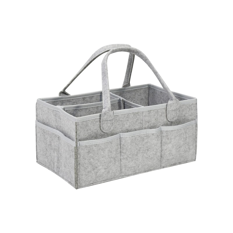 Baby Stroller Accessories Organizer Mommy Tote Bag Foldable Storage Baby Diaper Hanging Bags Thicke 5