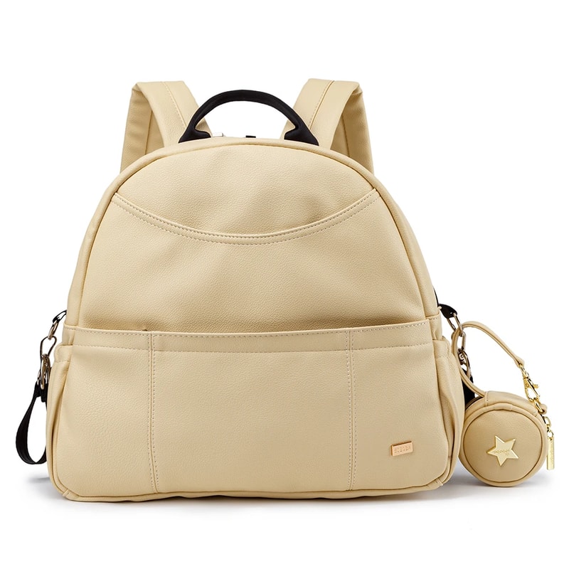 New Fashion Black Diaper Backpack For Baby Large Capacity Waterproof Diaper Bag Stroller Bag For Mo 7