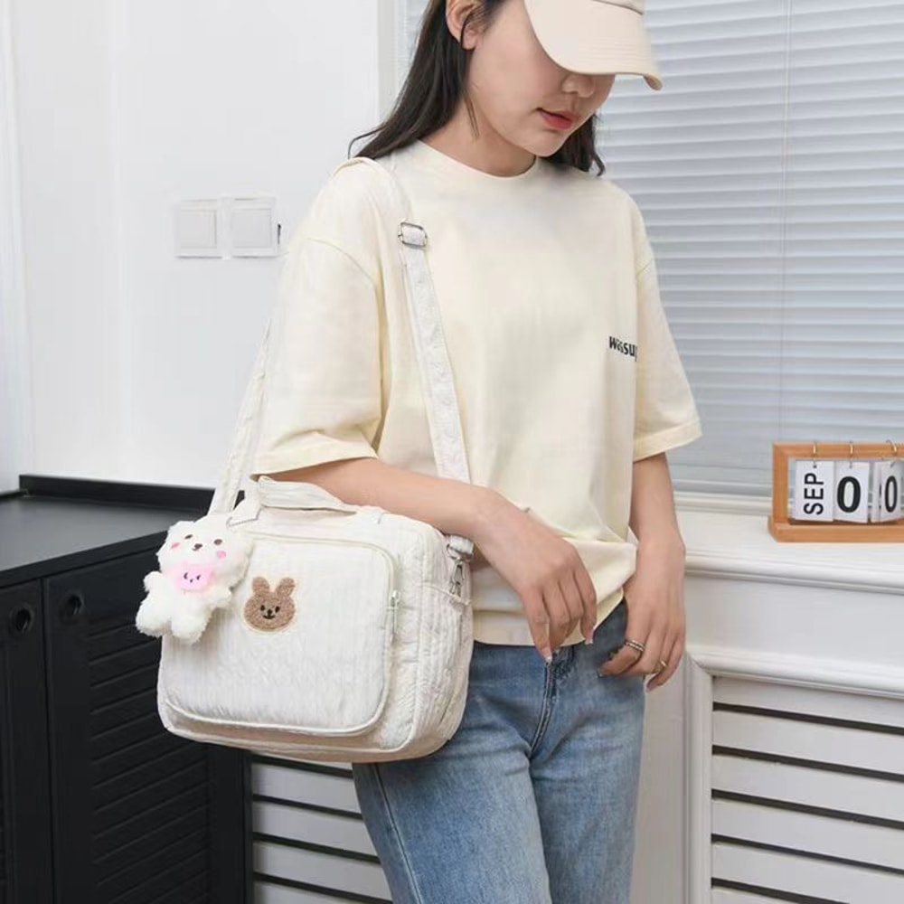 Cotton Mommy Bag, Diaper Bags for Baby, Cute Handbags, Baby Items Organizer, Nappy Caddy Bag, Maternity Pack for Mother