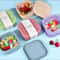 New Sealed Silicone Lunch Box For Outdoor Microwave Oven Safe Summer Food Storage Portable Snack Bo 2