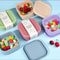 New Sealed Silicone Lunch Box For Outdoor Microwave Oven Safe Summer Food Storage Portable Snack Bo 2