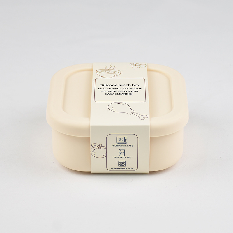 New Sealed Silicone Lunch Box For Outdoor Microwave Oven Safe Summer Food Storage Portable Snack Bo 8