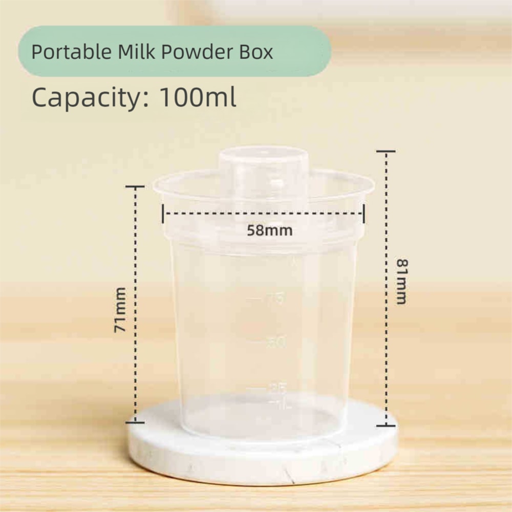 Baby Milk Powder Box Movable Canteen Storage Snacks For Kids Food Portable Container Travel Bottles 7