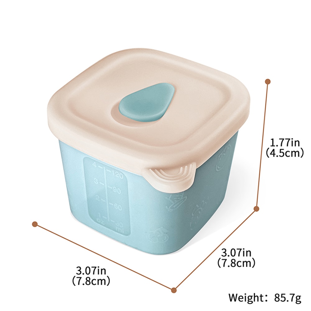 Capacity Baby Milk Powder Container With Strap Portable Snack Box Stack Able Food Storage Box Baby 1