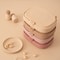 Folding Baby Silicone Food Container LeakProof Toddler Lunch Box Portable Kid Safe Dining Tableware