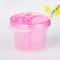Rotating Double Layers Baby Milk Powder Container Portable Travel Snack Box Baby Formula Dispenser 6