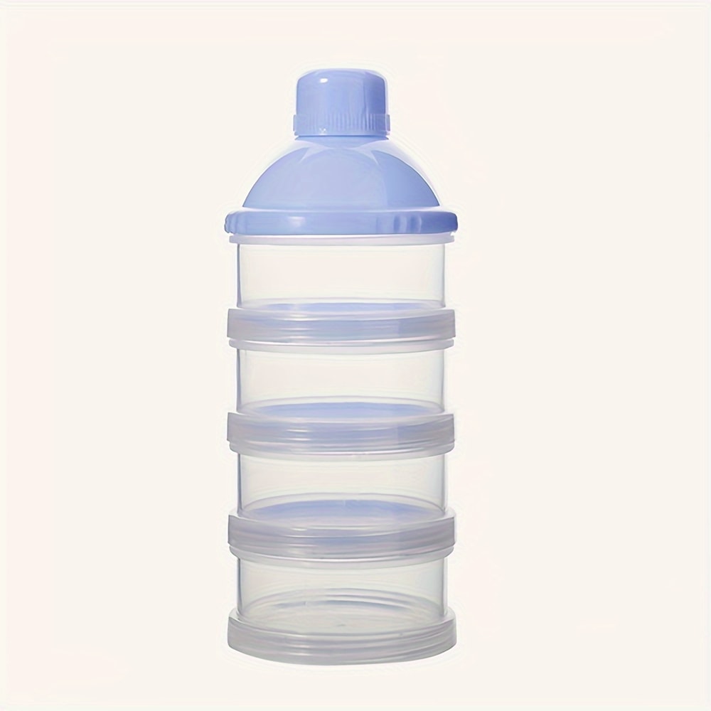 Transparent Milk Powder Container Stackable Baby Food Storage Box Portable Formula Dispenser For Tr 4