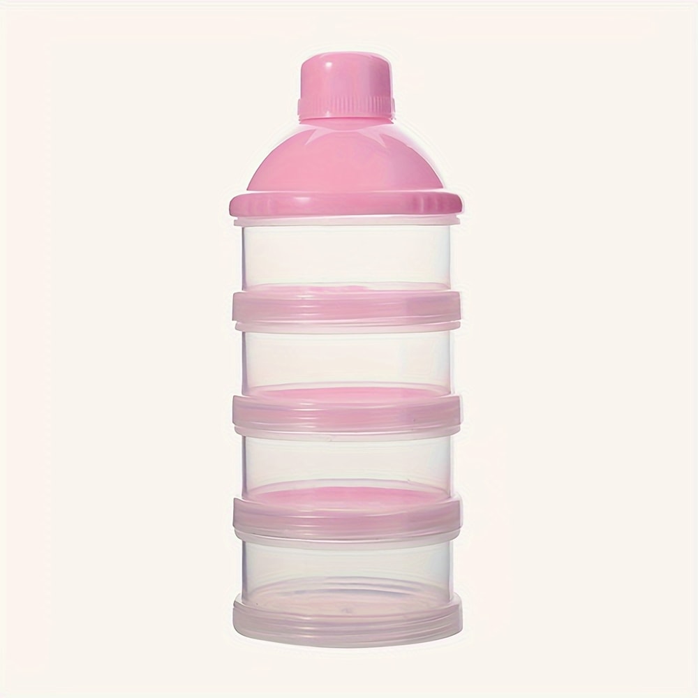 Transparent Milk Powder Container Stackable Baby Food Storage Box Portable Formula Dispenser For Tr 5