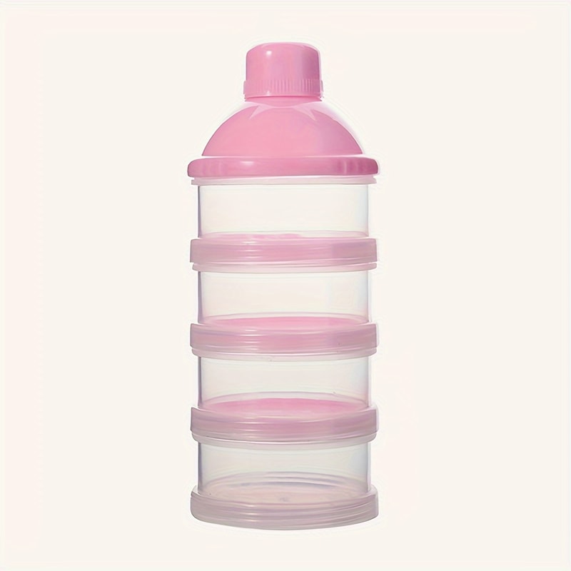 Transparent Milk Powder Container Stackable Baby Food Storage Box Portable Formula Dispenser For Tr 5