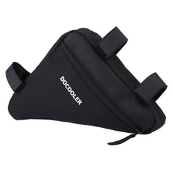 triangle cycling bag, bike bicycle front saddle tube frame pouch bag holder, outdoor bag accessories