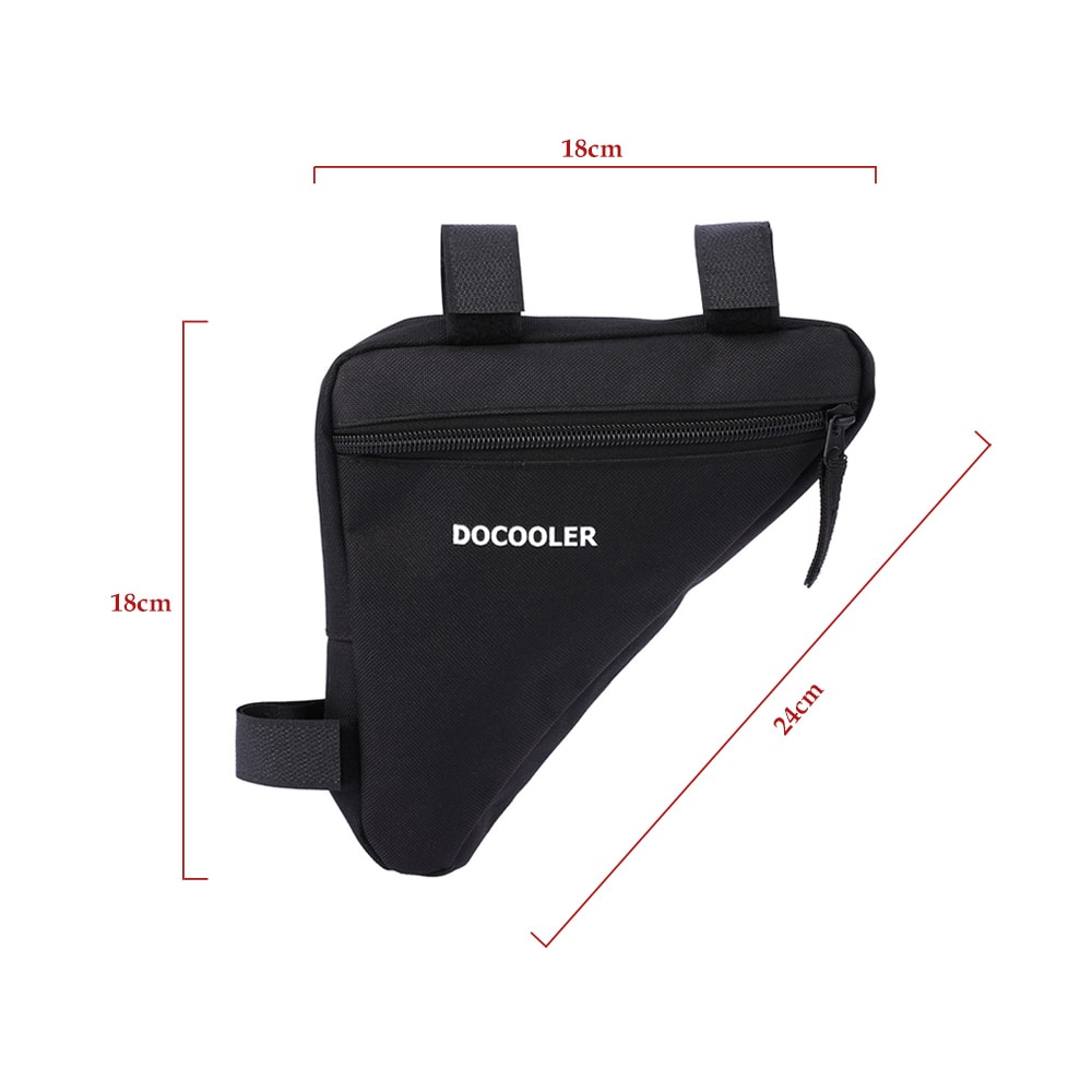 Triangle Cycling Bag Bike Bicycle Front Saddle Tube Frame Pouch Bag Holder Outdoor Bag Accessories 2