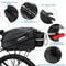 Large Capacity Bicycle Carrier Bag Fold Able Bike Bags Waterproof Rear Seat Basket Pannier Trunk Sa 3