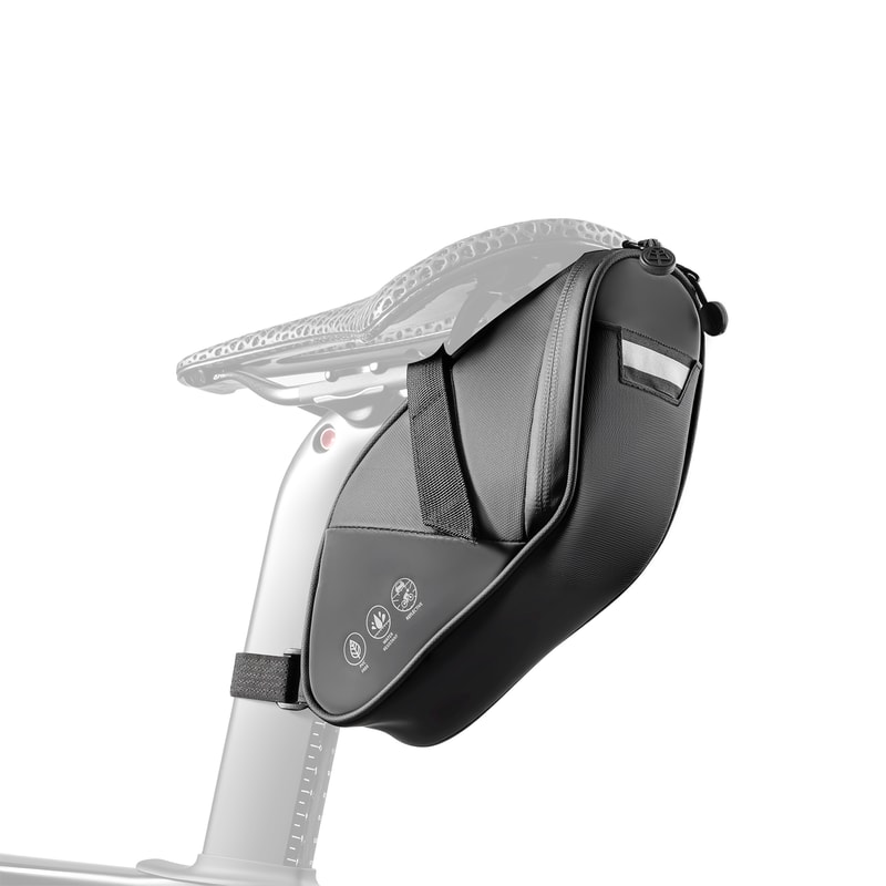 Bike Saddle Bag Waterproof Rear Under Seat Storage Bag Water Bottle Pocket Cycling Pouch For MTB Mo 0