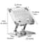 Rotation Tablet Stand Adjustable Tablet Holder AntiSlip Metal Bracket Fold Able Heat Dissipation 4