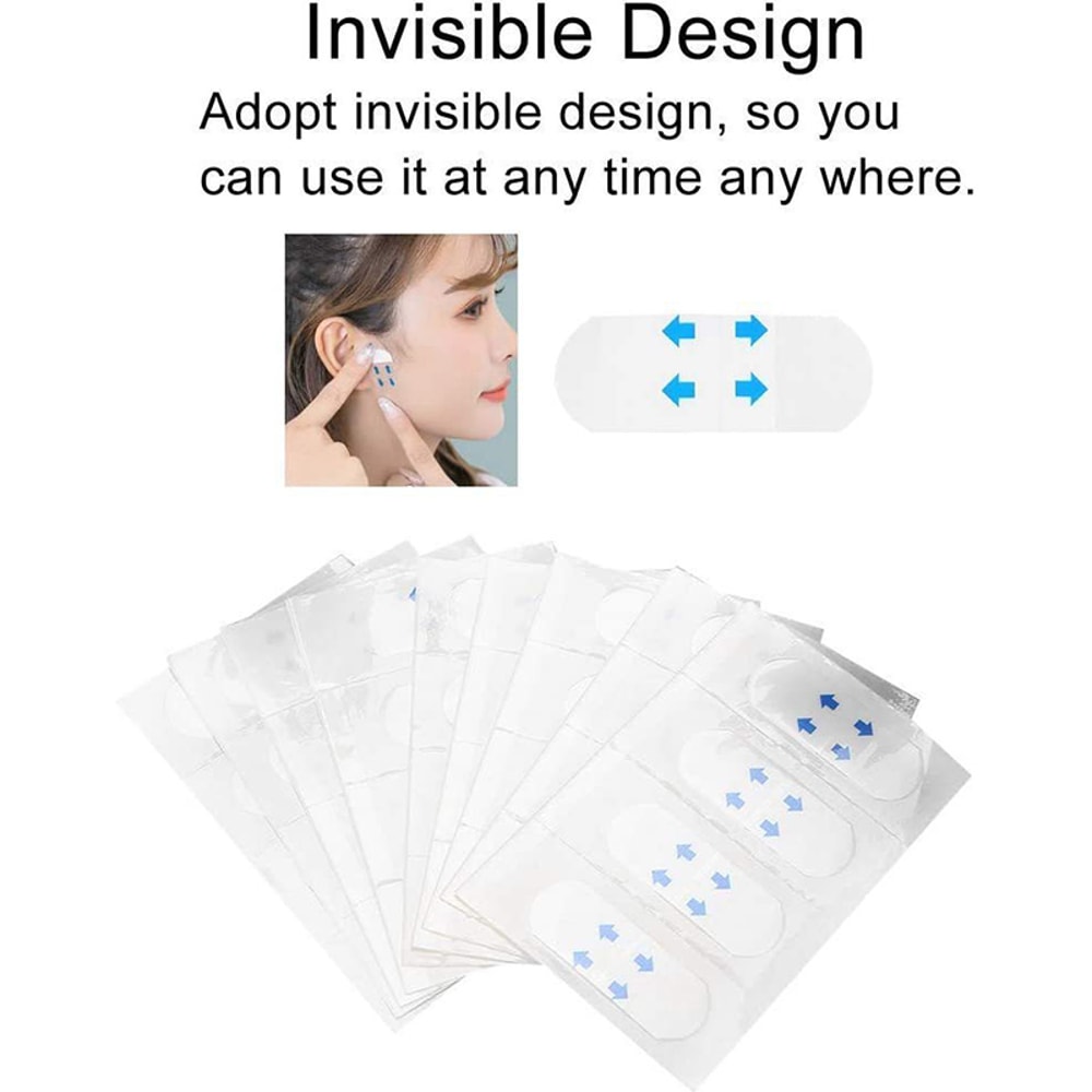 Waterproof Face Makeup Adhesive Tape Invisible Breathable Lifting Face Sticker Tighten Chin Facial 4