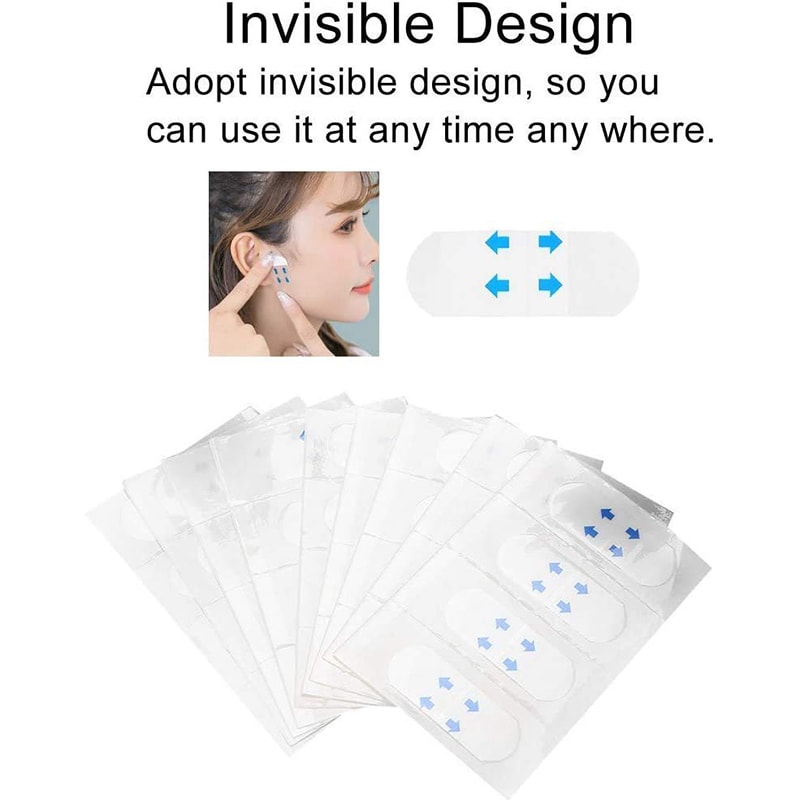 Waterproof Face Makeup Adhesive Tape Invisible Breathable Lifting Face Sticker Tighten Chin Facial 4