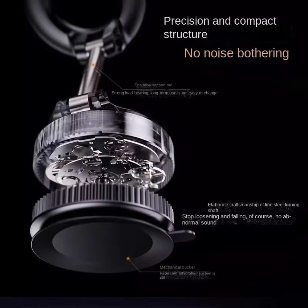 Vacuum Strong Magnetic Car Phone Holder Foldable 360 Adjustable Design Universal CarDeskBathroom Mo 5