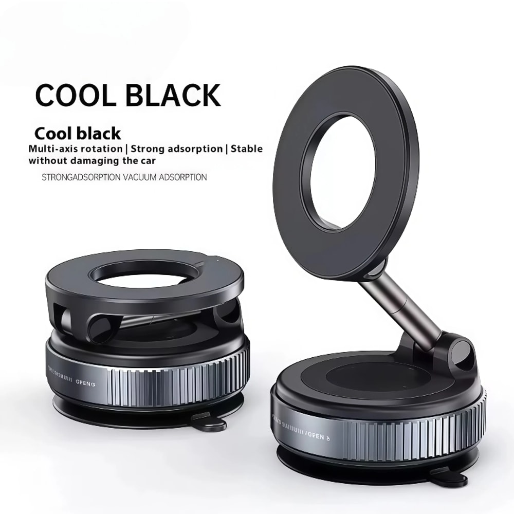 Vacuum Strong Magnetic Car Phone Holder Foldable 360 Adjustable Design Universal CarDeskBathroom Mo 8