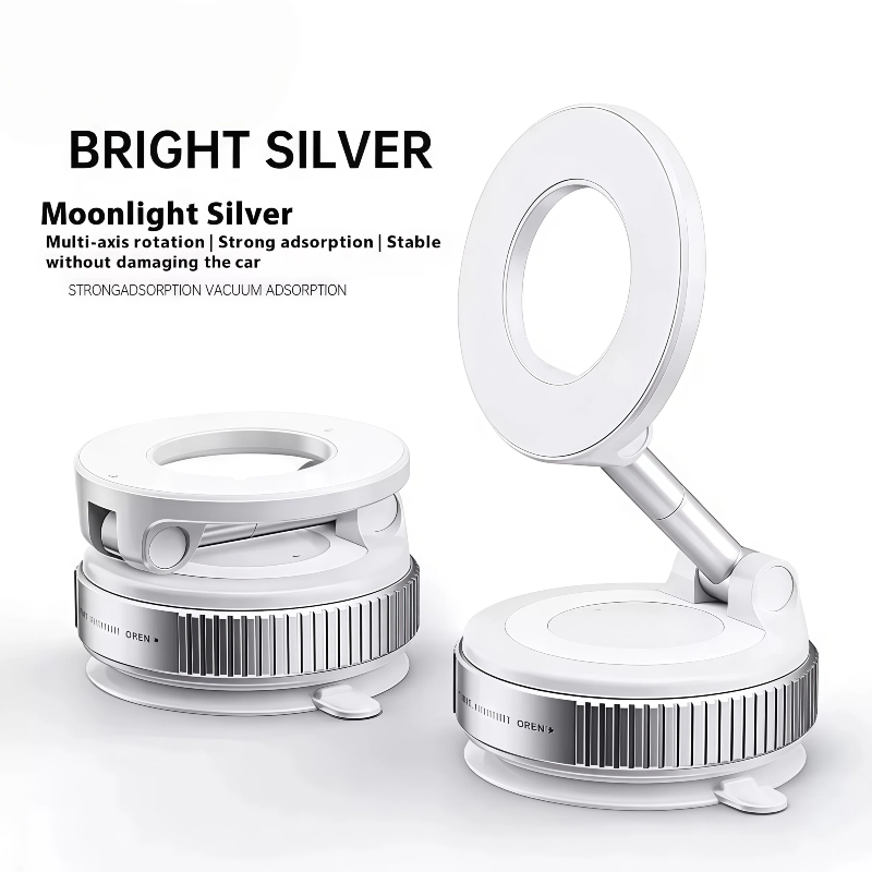 Vacuum Strong Magnetic Car Phone Holder Foldable 360 Adjustable Design Universal CarDeskBathroom Mo 9