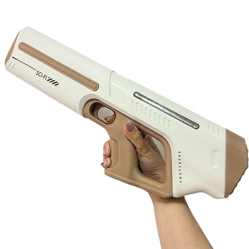 Summer Electric Water Guns, Automatic Water Suction Water Blasters, Powerful Squirt Outdoor Beach Toy Gift for Boys