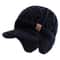 Hot Sale Unisex Winter Hat Plush Fur Lined Warm Ear Flap Cap Soft Beanie Outdoor Thick Ski Knitted 5