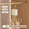 Rotating Storage Hanger With Hooks Enhanced Belt And Scarf Rack Wooden Wardrobe Organizer 8