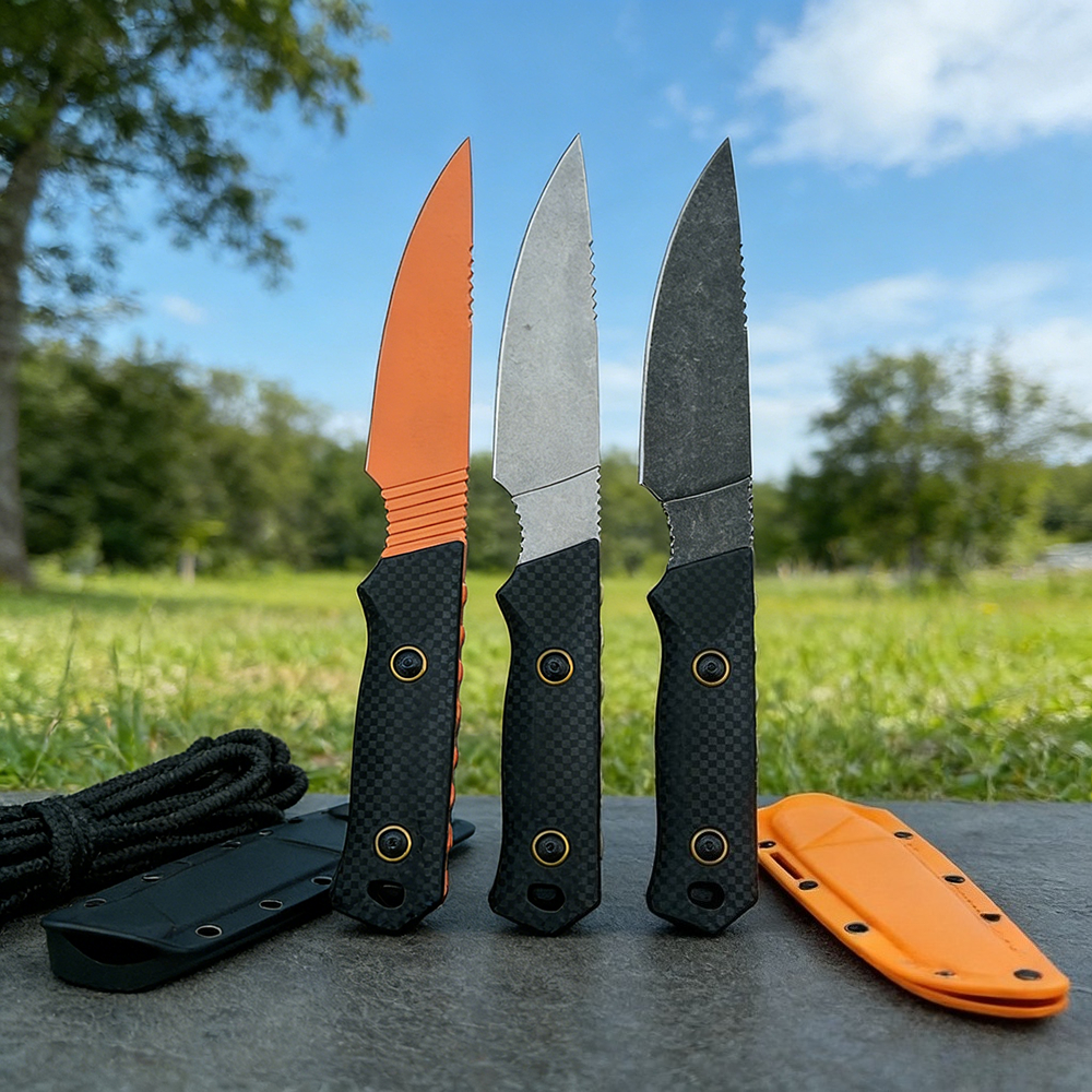 Tactical high hardness outdoor cutting tool, camping EDC utility cutter, wilderness adventure daily cutting tool