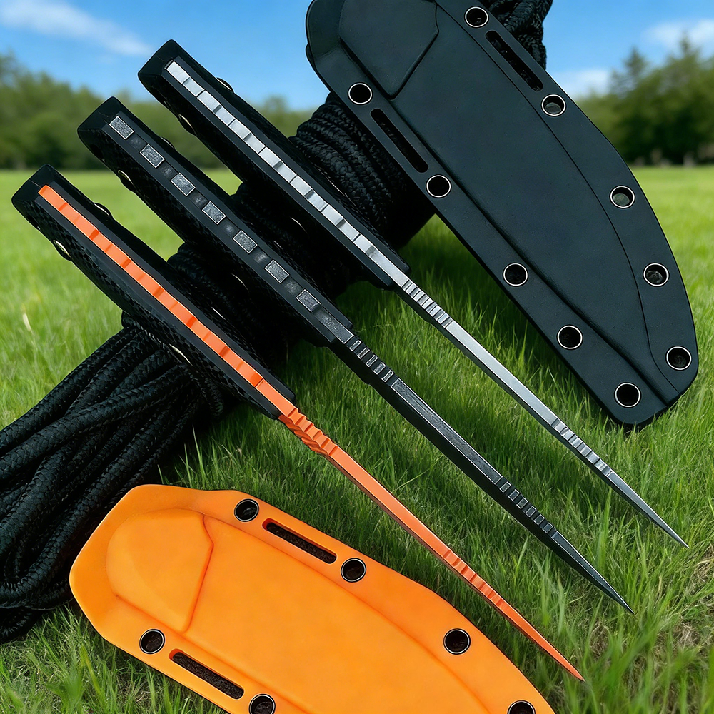 Tactical high hardness outdoor cutting tool, camping EDC utility cutter, wilderness adventure daily cutting tool