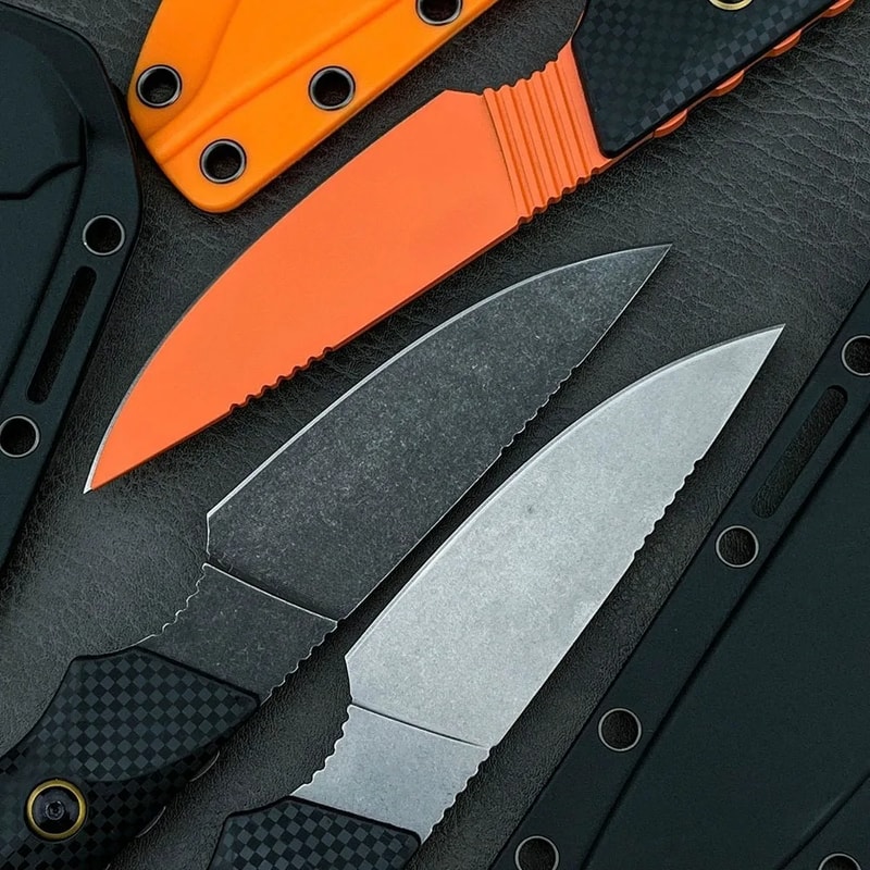 Tactical high hardness outdoor cutting tool, camping EDC utility cutter, wilderness adventure daily cutting tool