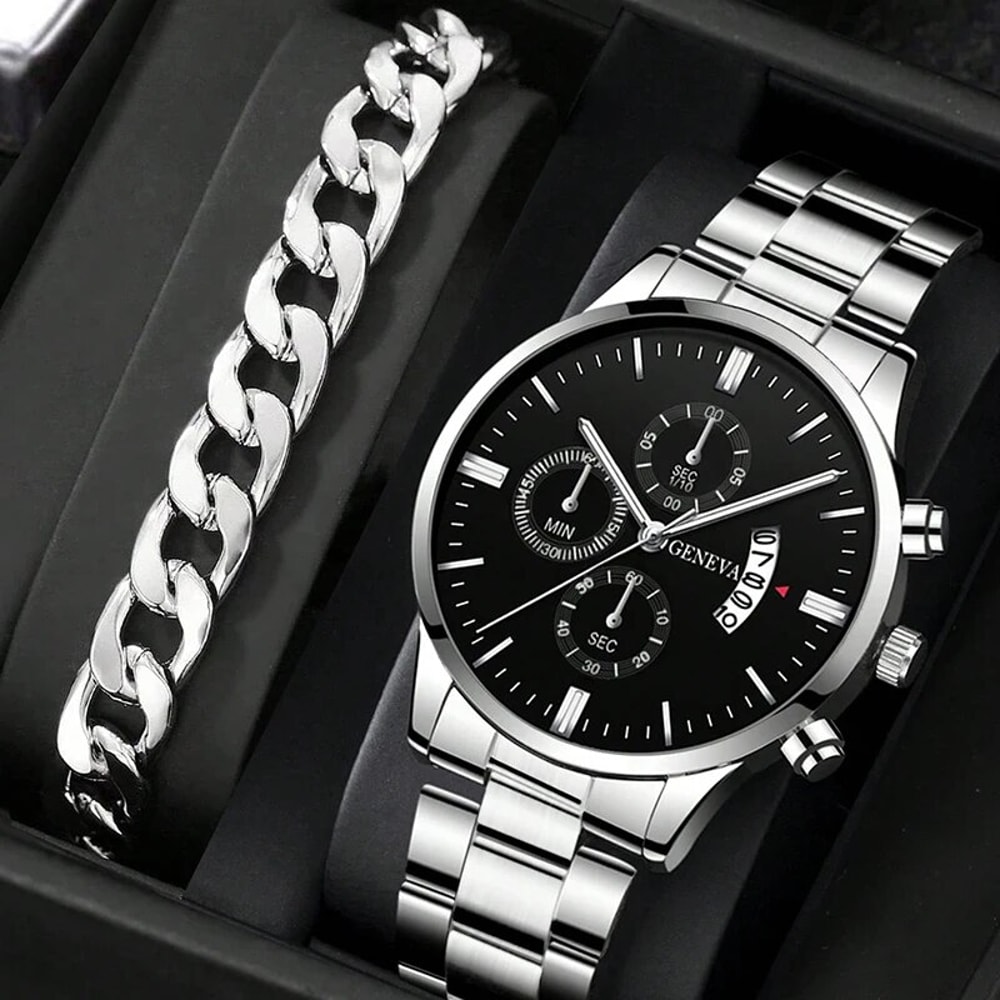 Fashion Men Watch Luxury Quartz Wrist Watch, Business Watches Man Clock, Male Bracelet Wrist watch