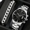 Fashion Men Watch Luxury Quartz Wrist Watch, Business Watches Man Clock, Male Bracelet Wrist watch