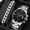 Fashion Men Watch Luxury Quartz Wrist Watch, Business Watches Man Clock, Male Bracelet Wrist watch